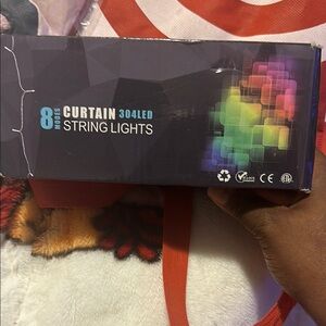 8 Modes Curtain String Lights